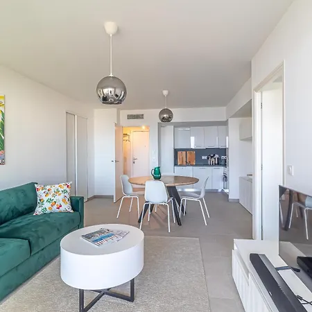 Superb New 2-Room Apartment -Parking Border Monac Beausoleil Extérieur photo