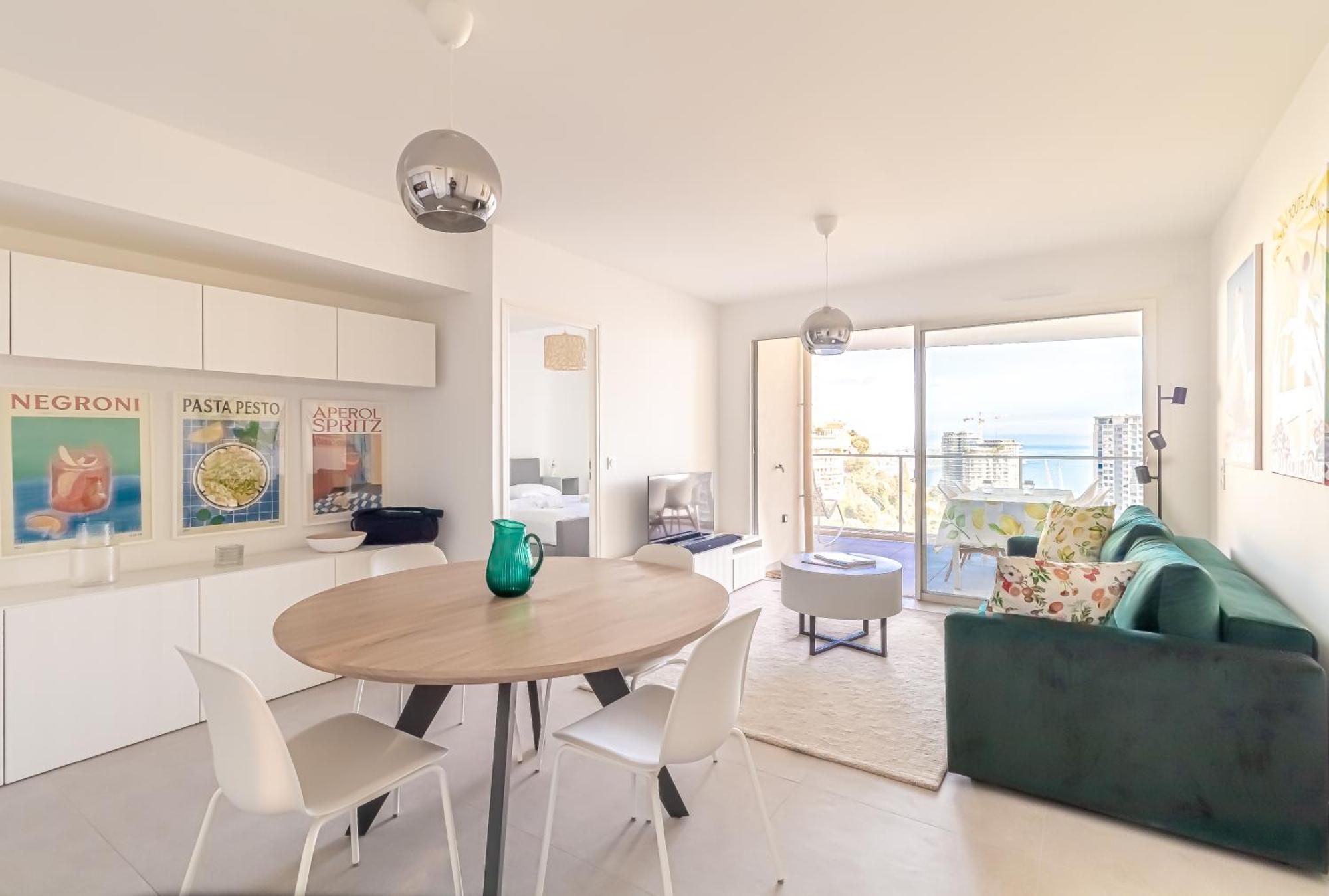Casa vacanze Superb New 2-room -parking Border Monac